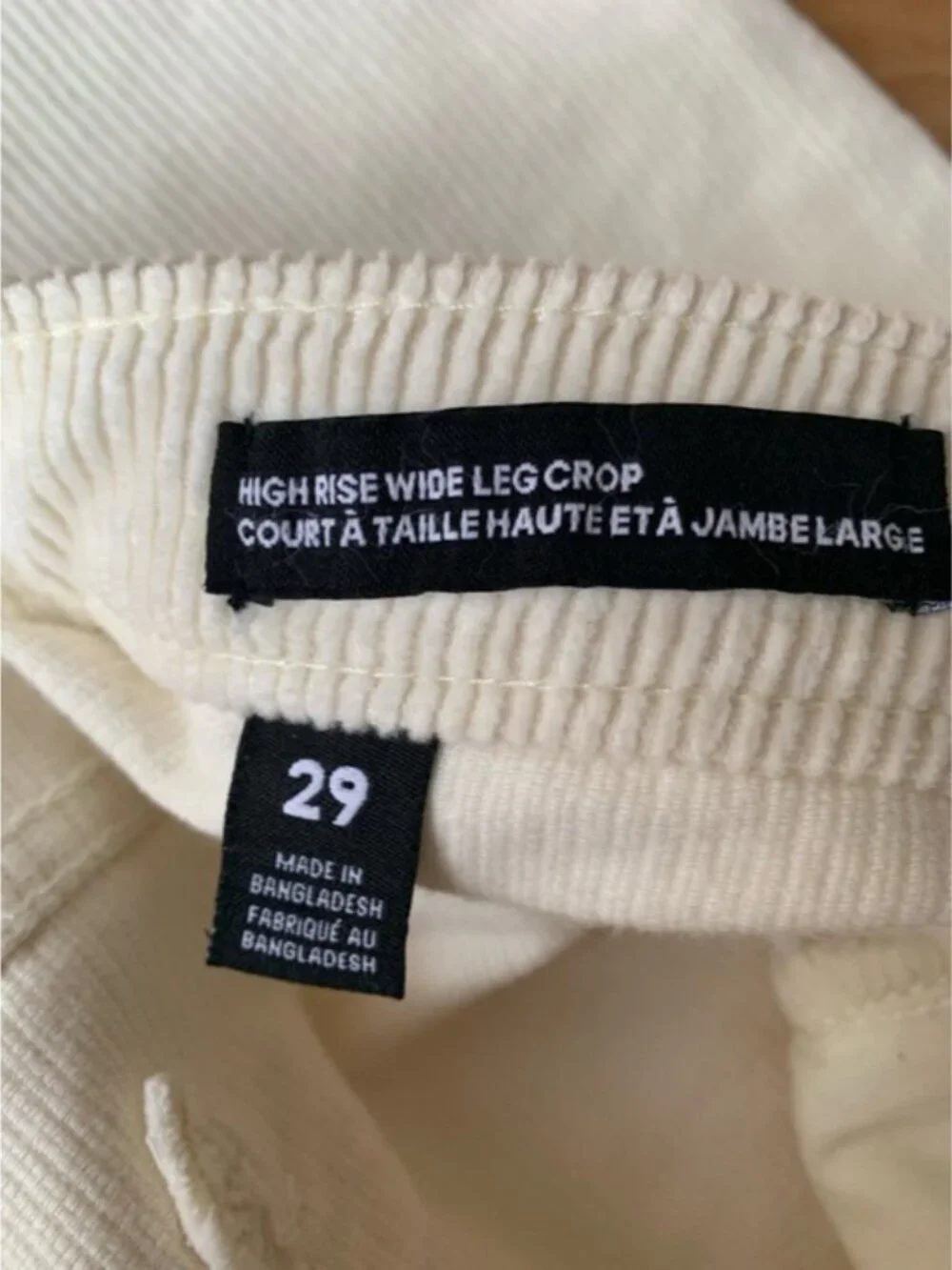 Joe Fresh x Jillian Harris Corduroy Pants - Picture 6 of 7